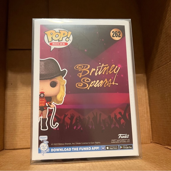 Funko Pop Britney Spears Circus #262 Chase - Picture 3 of 3